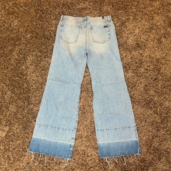7 for all mankind : Women's Wide-Leg Jeans - Light Blue